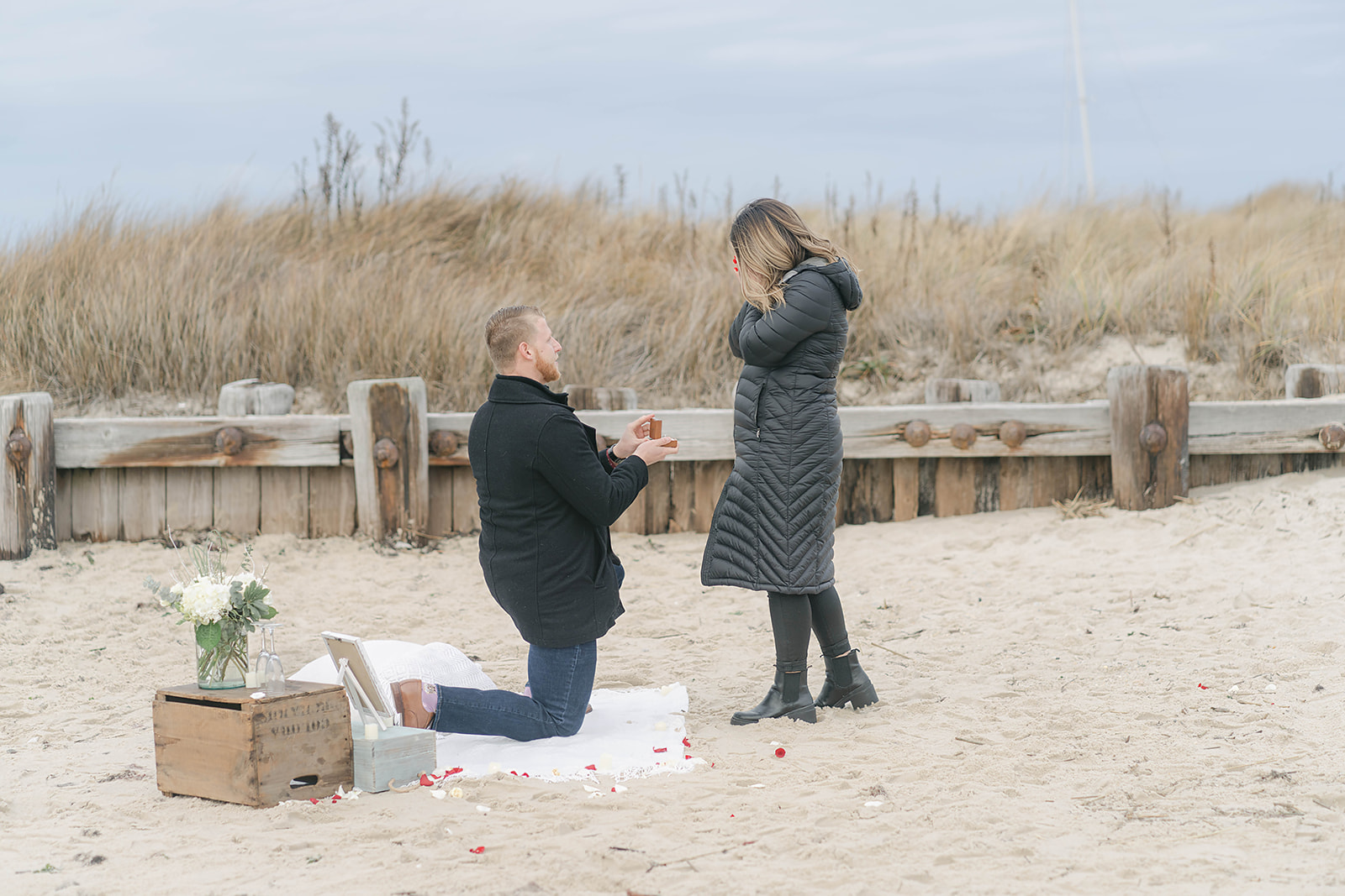proposal photography cape may nj